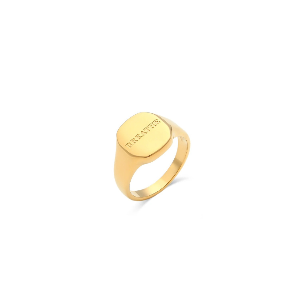AFFIRM BAND RING - GOLD