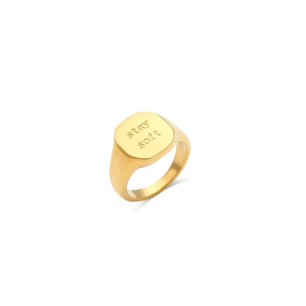 AFFIRM BAND RING - GOLD