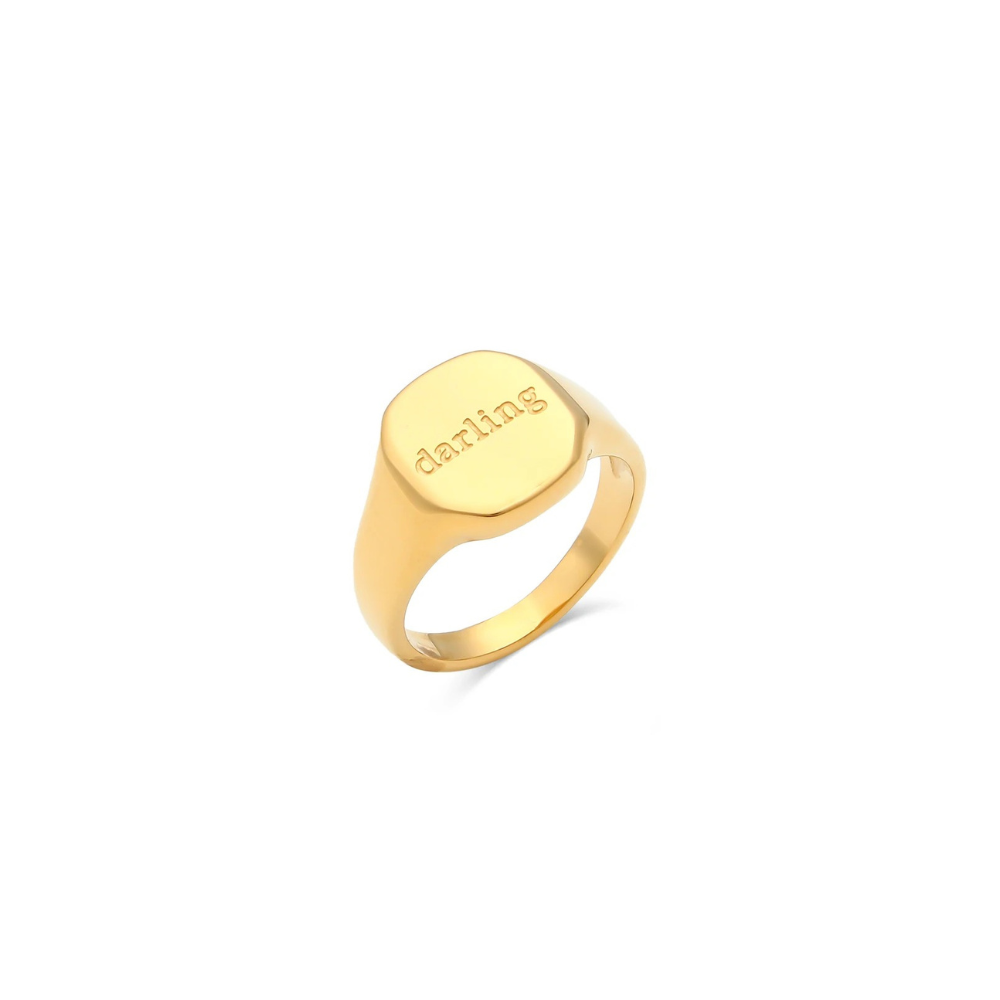 AFFIRM BAND RING - GOLD