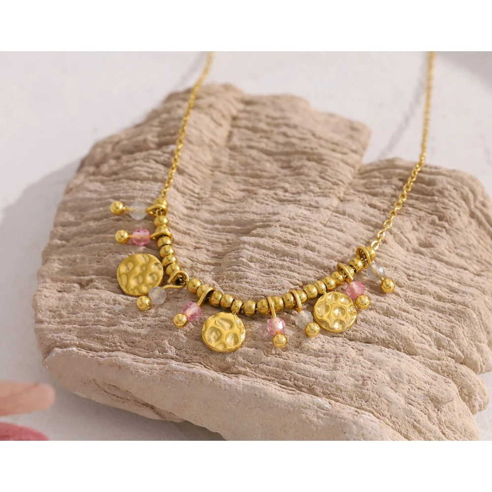 ROSE PETALS NECKLACE - GOLD