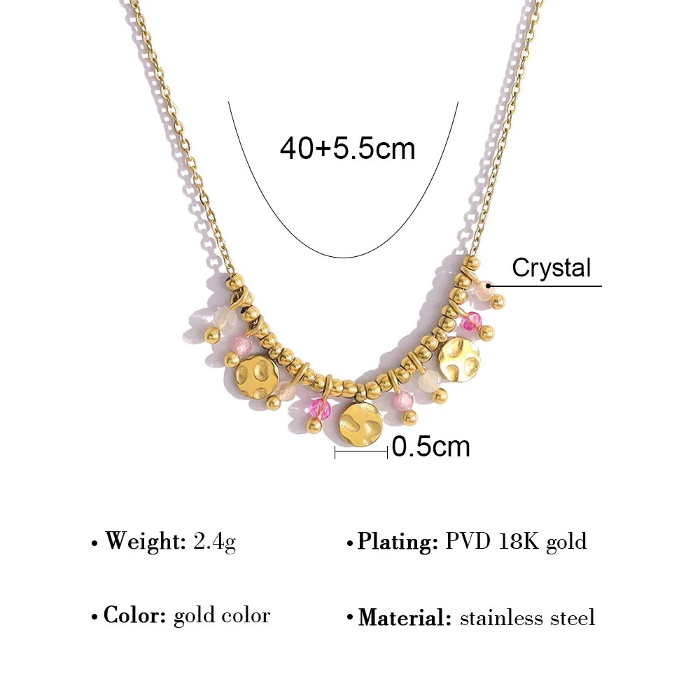 ROSE PETALS NECKLACE - GOLD