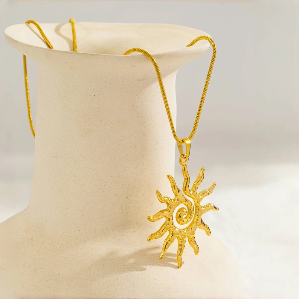 GOLDEN SUN NECKLACE