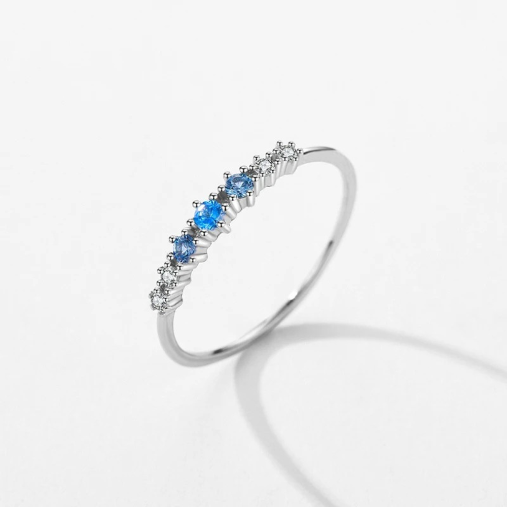 OCEAN BLOOM RING - SILVER