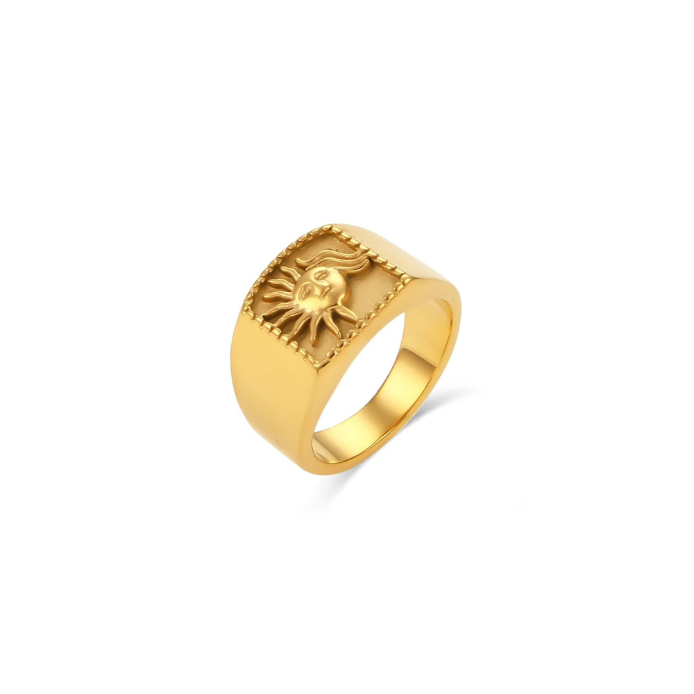 GOLDEN SUN RING - GOLD