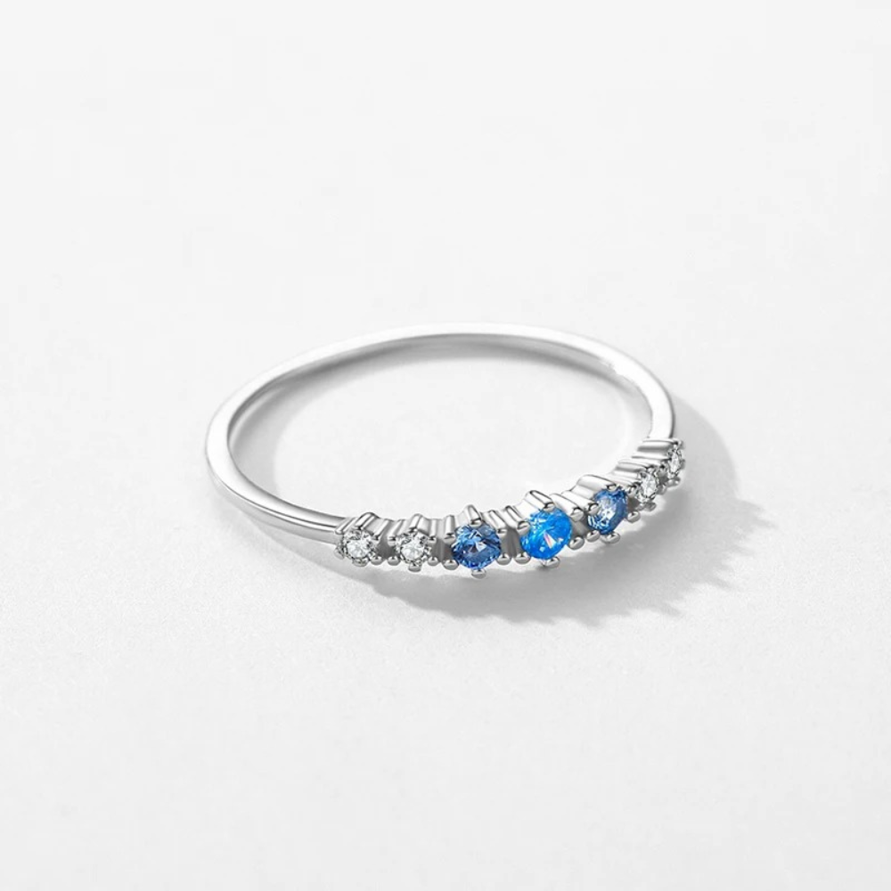 OCEAN BLOOM RING - SILVER