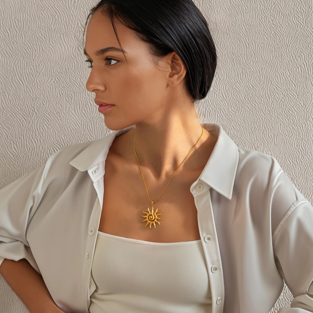 GOLDEN SUN NECKLACE