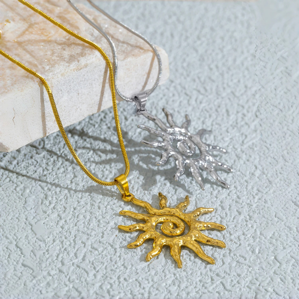 GOLDEN SUN NECKLACE