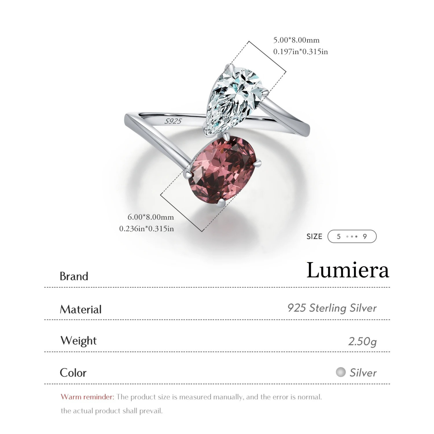 LOVE BALANCE RING - SILVER