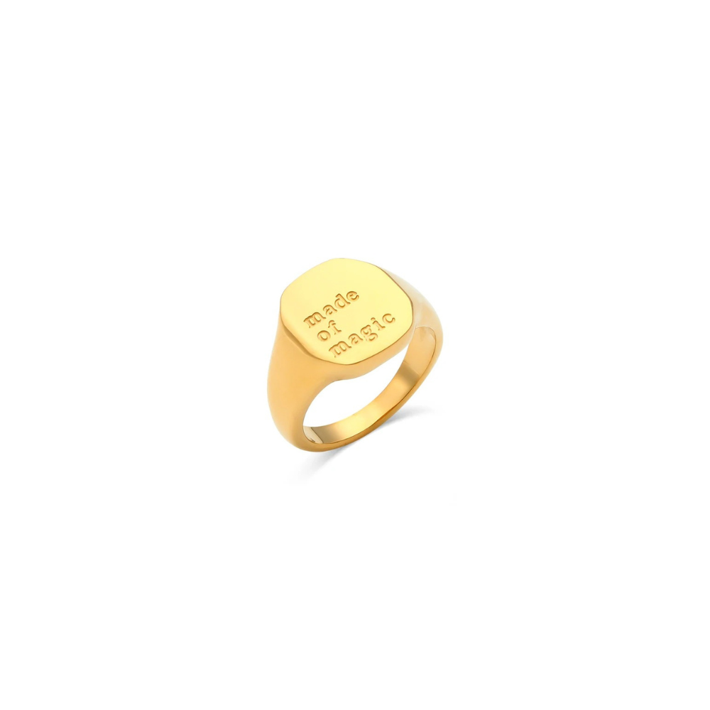 AFFIRM BAND RING - GOLD
