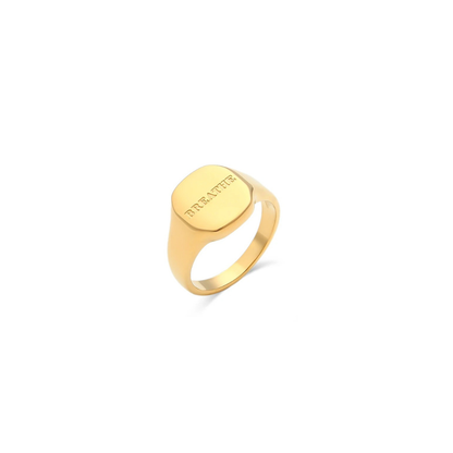 AFFIRM BAND RING - GOLD