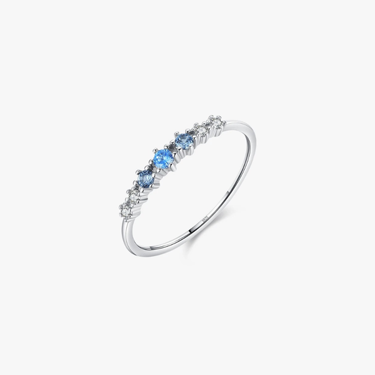 OCEAN BLOOM RING - SILVER