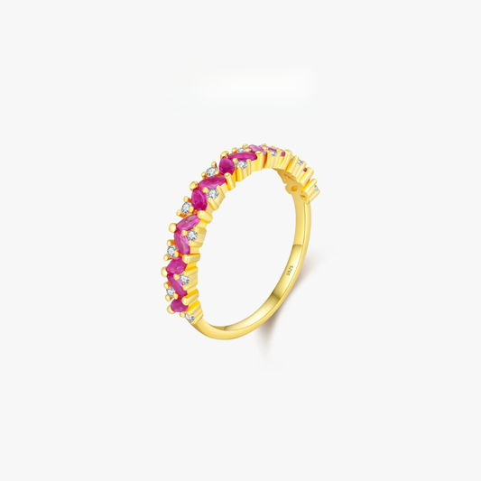 ROSÉ BLOOM RING - GOLD