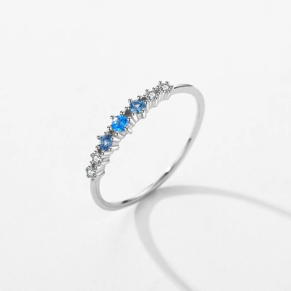 OCEAN BLOOM RING - SILVER