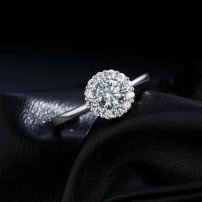 AQUA GRACE RING - SILVER