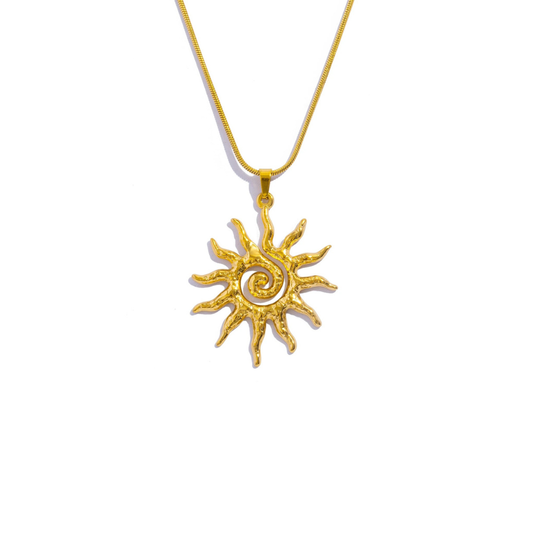 GOLDEN SUN NECKLACE