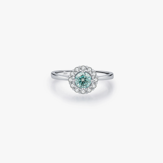 AQUA GRACE RING - SILVER