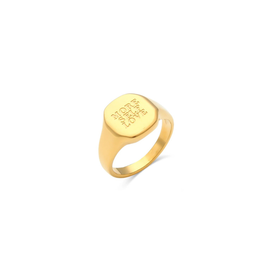 AFFIRM BAND RING - GOLD