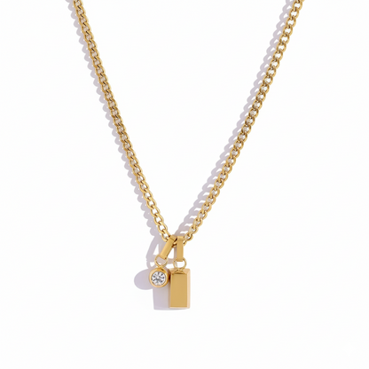 SPARKLING POINT NECKLACE - GOLD