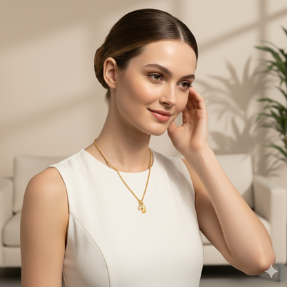 SPARKLING POINT NECKLACE - GOLD