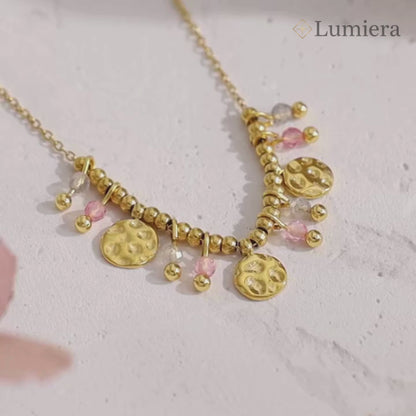 ROSE PETALS NECKLACE - GOLD